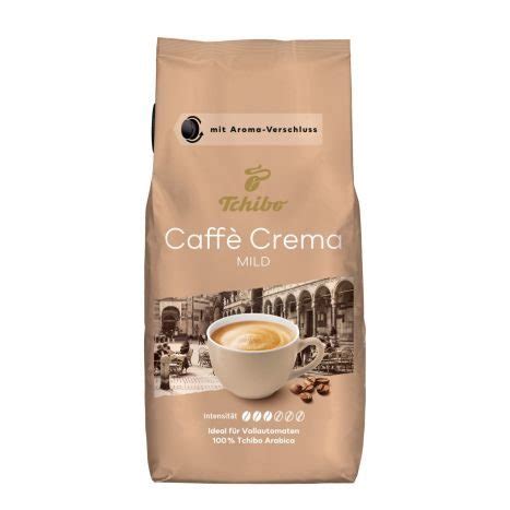 Tchibo Caffè Crema Mild Coffee Beans 1Kg (Whole Beans) - Mr.Coffee