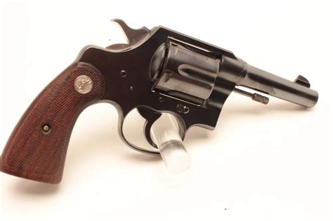 Colt New Service Revolver 38 Special Caliber Serial 335095 The