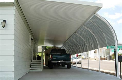 However, we just had a ramp built and the room for our vehicles is restricted. Mobile Home Carport Offset Support Posts - Carports Garages