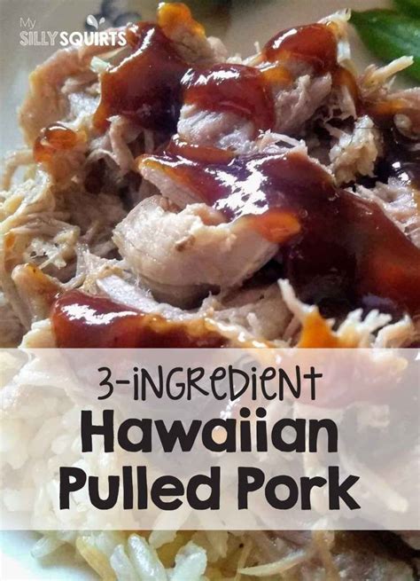 Three Ingredient Authentic Hawaiian Pulled Pork Hawaiian Food
