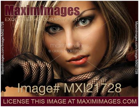 Photo Of Seductive Woman Portrait Stock Image MXI