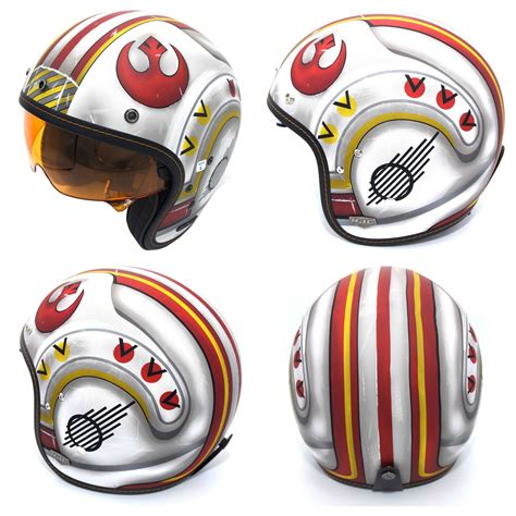 Star Wars Motorcycle Helmets I Am One With The Force Motorcycle