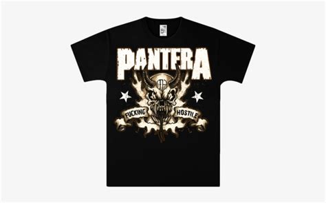 Pantera Hostile Skull T Shirt Pantera Hostile T Shirt 480x480 Png