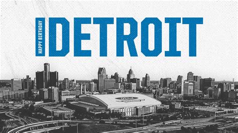 Detroit Lions On Twitter Rt Lions Happy Birthday To The Place We Call Home