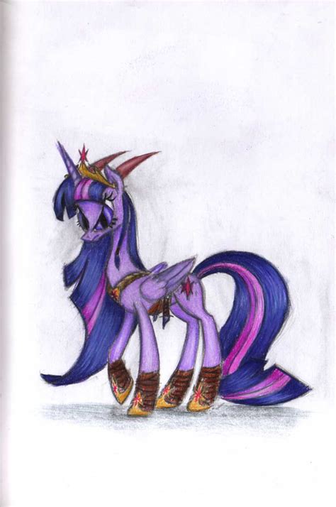 Twilight Sparkle Dragon Princess By Althyra Nex On Deviantart