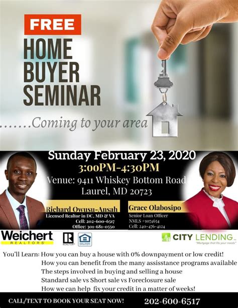 Feb 23 Free Home Buyer Seminar Laurel Md Patch