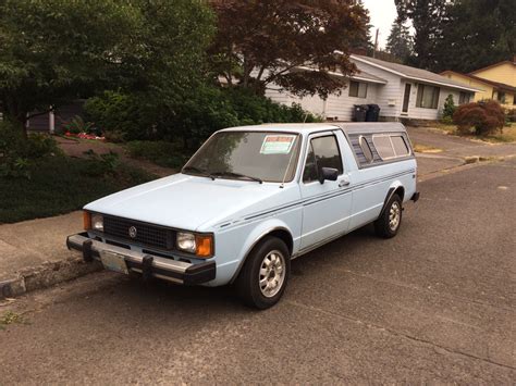 Cc For Sale 1982 Vw Diesel Pickup Not Much Pickup But It Still Hauls