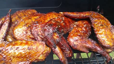 the best smoked turkey wings youtube