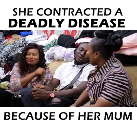 She Contracted A Deadly Disease Bcus Of Her Mum Her Mother Forced Her To Trap This Abroad Guy
