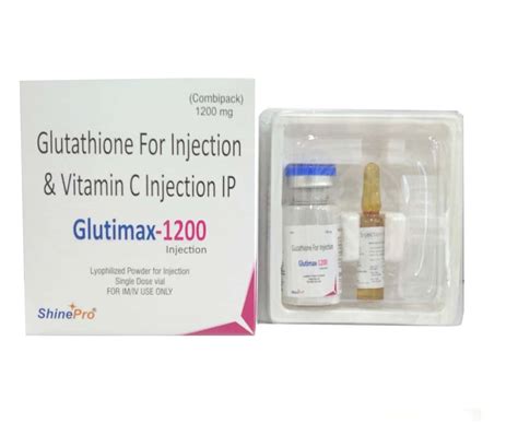 Glutathione and vitamin c injection shinepro lifesciences pvt. ltd.