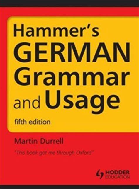 What Is the Best German Grammar Book?