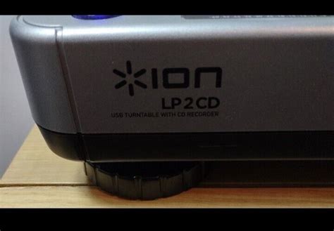 Ion Lp2cd Usb Turntable With Built In Cd Recorder Ebay