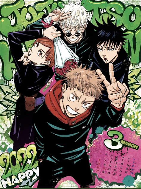 Jujutsu Kaisen Manga Official Art In 2022 Anime Cover Photo Cool