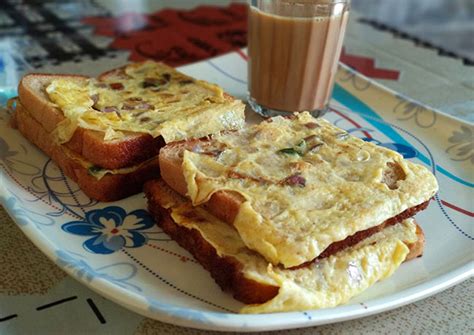 Egg Toast Recipe How To Make Egg Toast At Home Foodbreeze