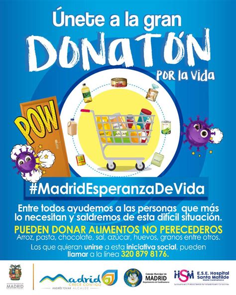 Le Explicamos Cómo Realizar Donaciones En Madrid Cundinamarca Bacata