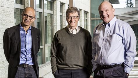 Satya Nadella On His Microsoft Job I Run The Place Bill Gates Just