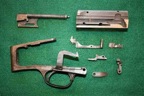 Vintage Remington Model 10 Shotgun Lot Gun Parts Guard Breech Block
