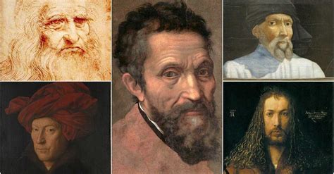 Cinco Grandes Artistas Del Renacimiento Ilustraci N Nuevo