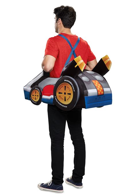 Super Mario Kart Mario Ride In Costume For Adults