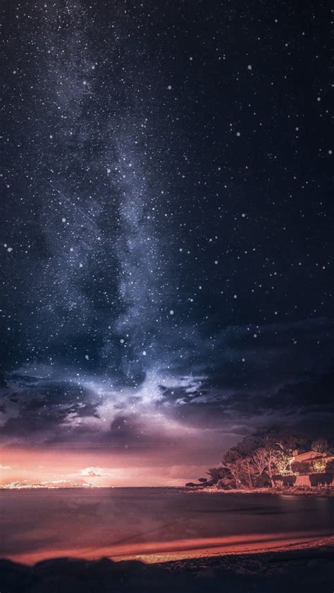Starry Night Wallpaper Iphone 4k Download For Free On All Your Devices