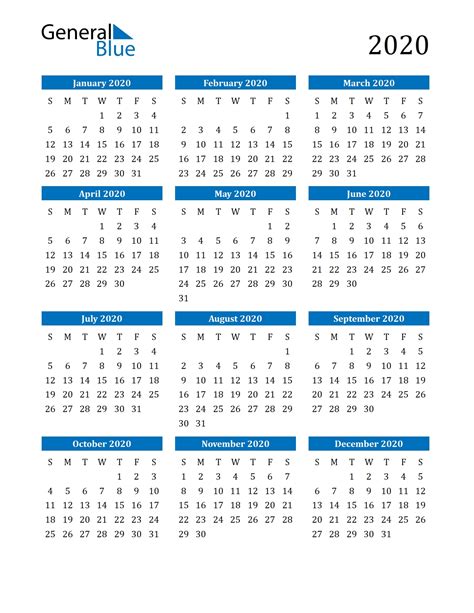 Microsoft Word Calendar Template 2020 Edit Calendar Calendar Template
