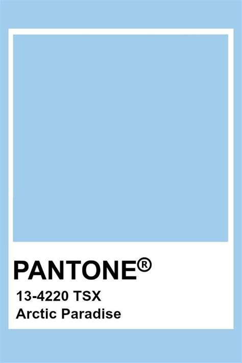 Pantone Arctic Paradise Pantone Color Pantone Blue Pantone Colour