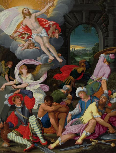 Bramantino, the resurrected christ, 1490. The Resurrection Of Christ Painting by Johann Konig