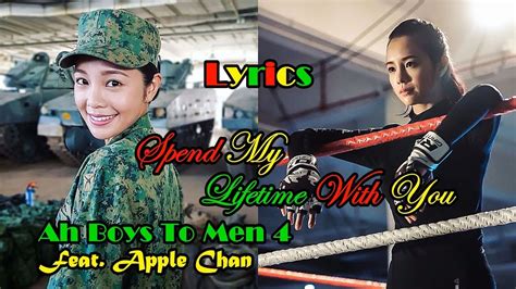 If you came on time for the movie, you'll be subject to multiple awful commercials featuring the ah boys to men 4 cast before the film itself starts. Ah Boys To Men 4 OST (Spend My Lifetime With You) Lyrics ...