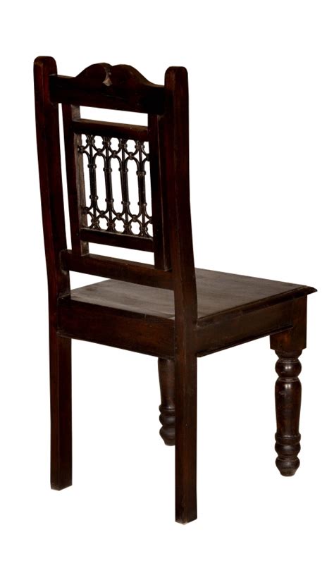 Das gängigste material für massivholz stuhl ist holz. 4x Kolonial Stuhl 44x98x45cm Massivholz