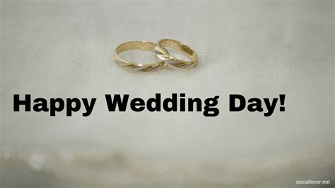 Happy Married Life Wedding Day Pictures With Wishes And