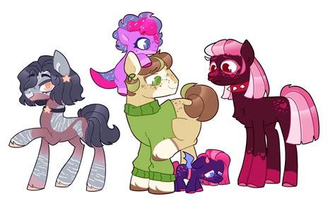 Earth Ponies By Jinxxtrot On Deviantart