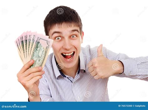 Teenager With A Money Stock Photo Image Of Grant Cute 76572300