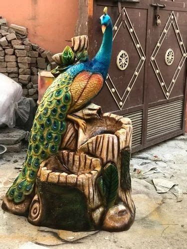 Frp Peacock Garden Decorative Waterfall Water Fountain At Rs 4000