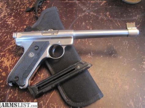 Armslist For Sale Ruger Mark Ii Tapered Bull Barrel 22lr Stainless