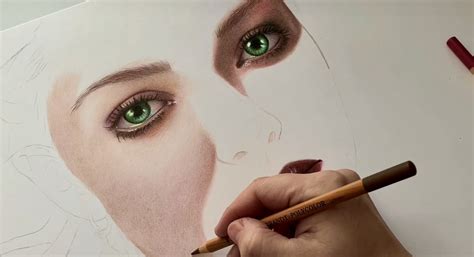 Tutorial Drawing Skin Tones With Colored Pencils Ioanna Ladopoulou