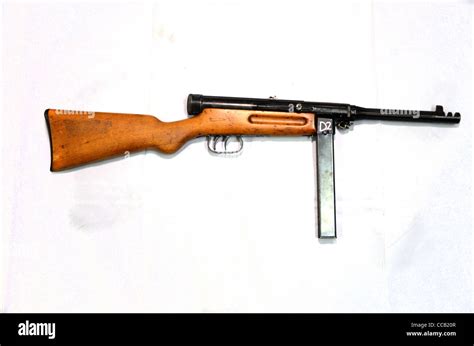 Beretta Model 38 44 Italy 9mm 1944submachine Gun Automatic Weapon Stock