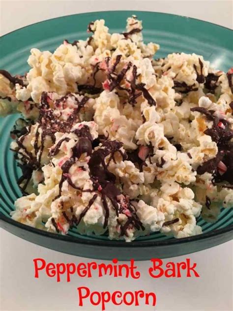 Peppermint Bark Popcorn The Mom Maven