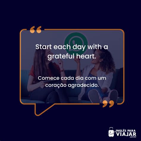 Frases Bonitas Em Inglês Para Colocar No Recado Do Whatsapp