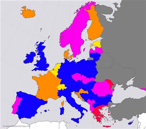 Map of Europe, 2019, in Kaiserreich ideologies : Kaiserreich