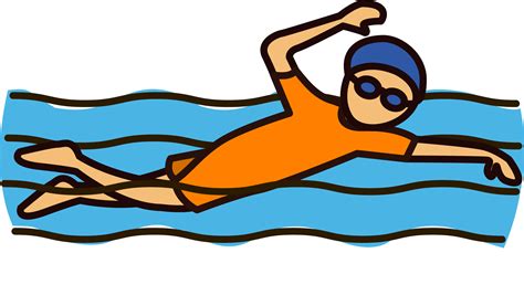 Clipart Swimming Player Clipart Swimming Player Transparent Free For