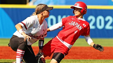Softball Japan Toast Canada In Extra Frame To Set Up Final With Us