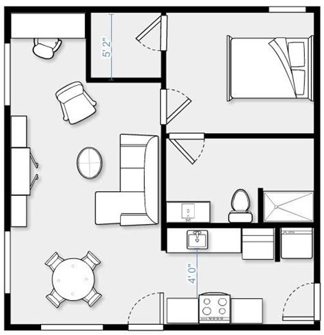 Converting A Garage Into An Apartment Floor Plans Flooring Tips