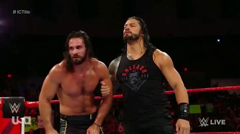 Roman Reigns Saves Seth Rollins From Mcintyre And Ziggler Full Segment