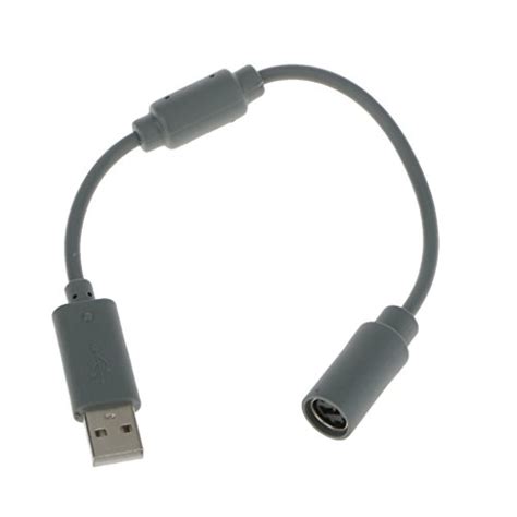 Wired Controller Usb Breakaway Cable Adapter For Xbox 360