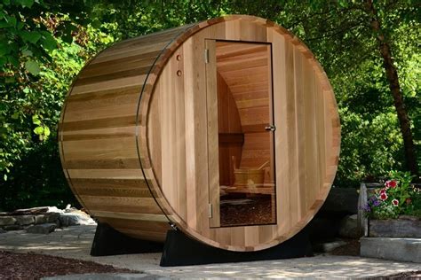 Barrel Sauna Regular Almost Heaven Barrel Saunas