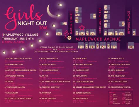 Ready for Maplewood Village Girls Night Out? Plan Your Route Now! - The