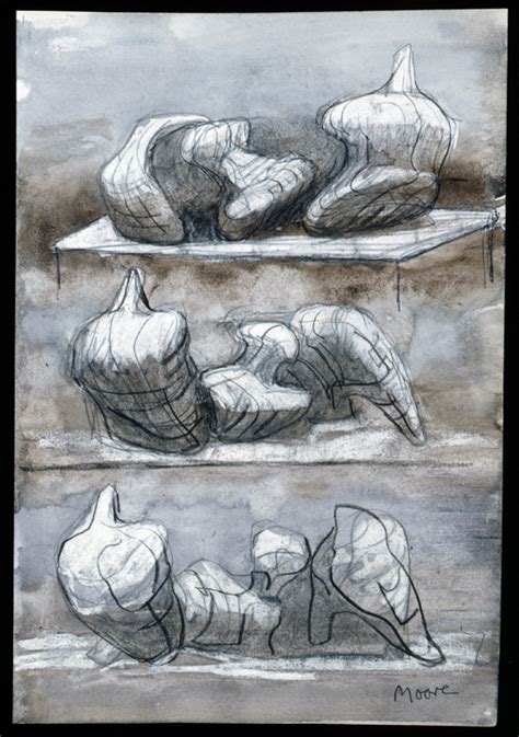 30 Drawings Of Henry Moore