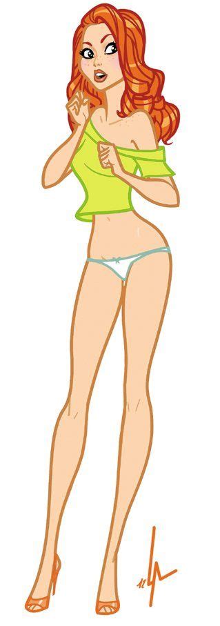 Ludwig Alizon Sexy Art Female Character Concept Girl Cartoon