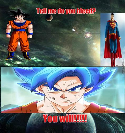 30 Epic Goku Vs Superman Memes That Will Make You Cry With Laughter Geeks On Coffee