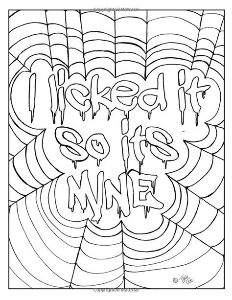 Naughty Pencil Coloring Pages